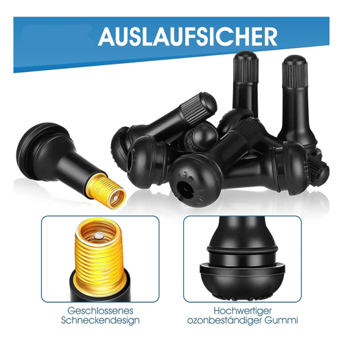 Kit de 100 outils pour valves en caoutchouc à enclenchement TR413 2