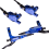 High-End Vierzuiger Olie Remschijf Blauw 1