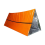 Outdoor-Überlebensdecke, orangefarbenes Zelt + Tasche mit Pfeife 1