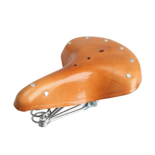 Mäkké retro sedlo na bicykel vyrobené z hovädzej kože, sedlá, retro sedlo na bicykel