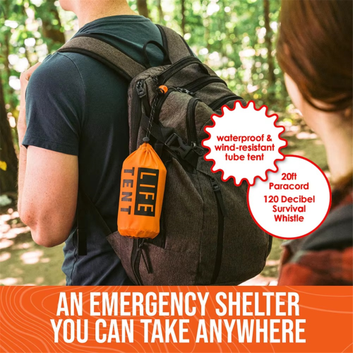 Outdoor Insulated Emergency Tent 2 Person 2