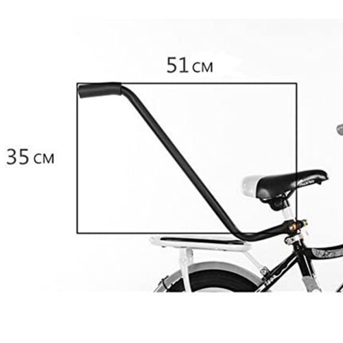 Guidão de treinamento de ciclismo com alça de equilíbrio e empurrão. 1