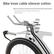 Tubo de esponja antirruido para bicicleta de montaña y carretera