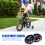 Fahrrad-Stützräder Flash Mute Radstabilisator Montagesatz 4