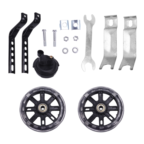Fahrrad-Stützräder Flash Mute Radstabilisator Montagesatz 2