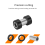 Mountainbike Soft Tail Achterdemper Achtergalbus 26mm 4