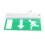 Acrylic LED Emergency Exit Lighting Sign Safety Evacuation Indicator Light 110‑220V 13