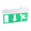 Acrylic LED Emergency Exit Lighting Sign Safety Evacuation Indicator Light 110‑220V 11