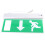 Acrylic LED Emergency Exit Lighting Sign Safety Evacuation Indicator Light 110‑220V 2