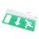 Acrylic LED Emergency Exit Lighting Sign Safety Evacuation Indicator Light 110‑220V 10