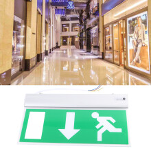 Acrylic LED Emergency Exit Lighting Sign Safety Evacuation Indicator Light 110‑220V
