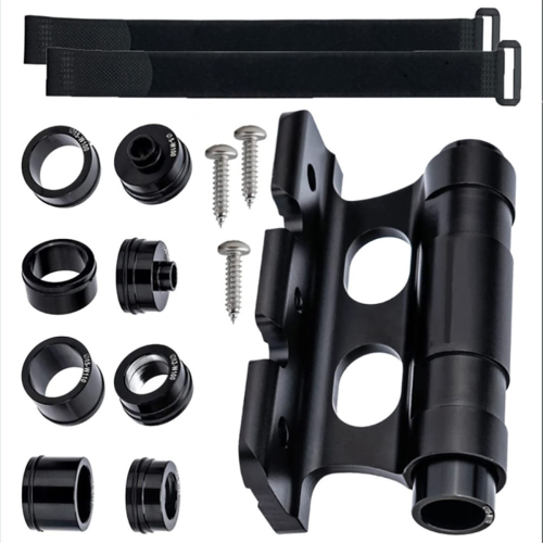 Supporto per portabiciclette fisso per auto con perno passante e forcella Boost 2