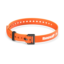 Correa elástica de plástico TPU Rhinowalk con clip, color naranja