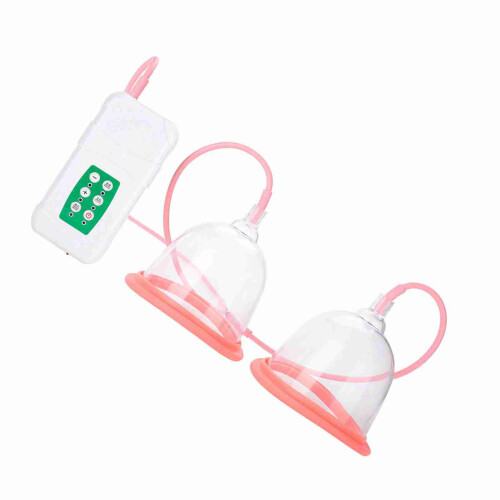 Powerful Vacuum Breast Enlargement Machine Electric Double Cup USB Charging (AB Cup)