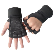Luvas esportivas de treino tamanho XL para homens e mulheres, luvas de treino pretas B