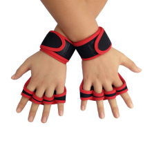 Luvas esportivas de treino tamanho XL para homens e mulheres, luvas de treino vermelhas A