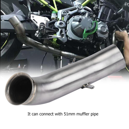 Motorcycle Full Exhaust System Vent Middle Pipe Link Connect for 250 390 RC390  2017‑2018 2