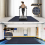 12er-Pack Bodentrainingsmatten für Heim-Fitnessstudio oder als Bodenpolsterung, grau 4