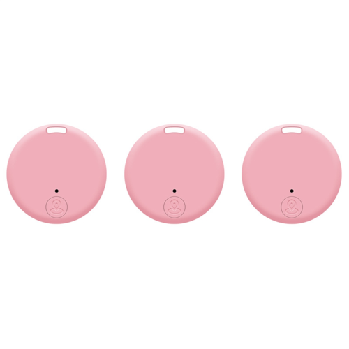 3-pack GPS-tracker voor voertuigen, sleutelvinder, GPS-tracker, roze 1