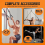 Resistance Bands with Handles, Exercise Bands Resistance Bands Set 2