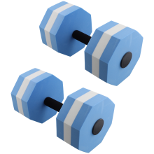 EVA Foam Dumbbell Set, Watergewichten, Wateraerobics, Wit Blauw