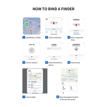 GPS-tracker Smart Tag Bluetooth-locator Tracking Device Item Finder