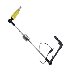 Karpfenangeln-Wobbler, vierfarbig blinkender Hard Rod Alarm, Gelb
