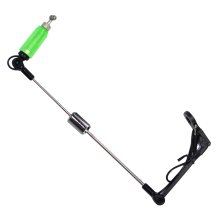Karpfenangeln-Wobbler, vierfarbig blinkender Hard Rod Alarm, grün