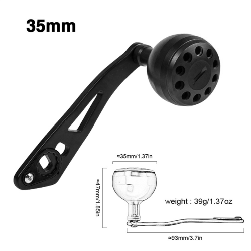 Cast Fishing Reel Handle Replacement Hollow Metal Knob 1