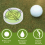 Buitengolf niveau helling lezen Mark-White 7