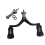 Dual-grip Reel Handle Light Weight Handle Fishing Reel 4