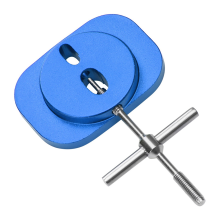 Pin Remover Tool Aluminium Fishing Reel Bearing Pin Remover blue