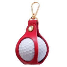 Minigolfbal van PU-leer, uitgehold, casual golfbal