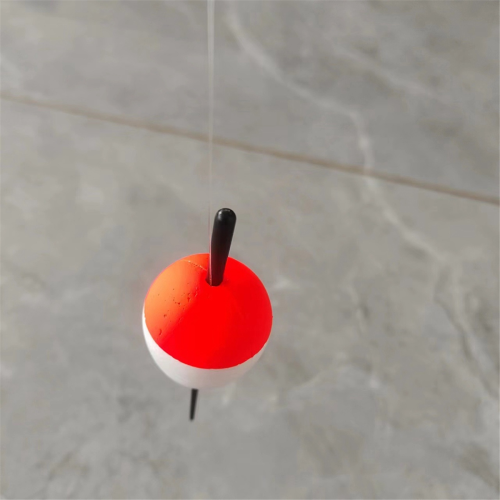 Rood-witte dobber, langeafstandsdobber, schuimdobber, 30 g 2