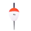 Rood-witte dobber, langeafstandsdobber, schuimdobber, 30 g 1