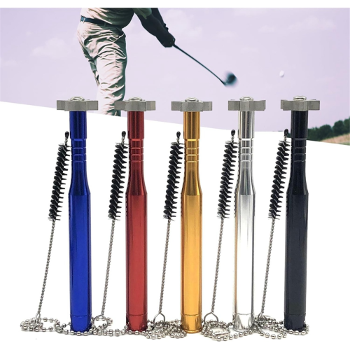 Čistič golfových palíc, oprava palíc, drážkovací štetec, golfový nástroj, modrý 2