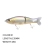 Señuelo de pesca Bionics, cebo de hundimiento lento M 2