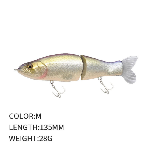 Señuelo de pesca Bionics, cebo de hundimiento lento M 1