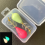 Conjunto de 4 anzóis luminosos para pesca, com cores combinando. 3