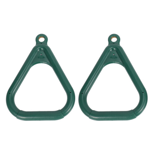2 Pcs Trapez Ring Schaukel Set Spielset Trapez Bar Dschungel Ring