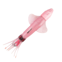 Señuelo de pesca marítima, cebo blando, cabezas de plomo grandes, pulpo, cebo falso B