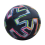 Pallone da calcio taglia 5 in PU nero antiscivolo per erba 1