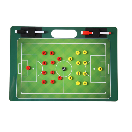 Magnetisch voetbalklembord voor dubbelzijdig whiteboard