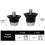 12PC Football Boot Replace Spikes for M5 Threaded Football Boots 13mm 1