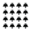 12PC Football Boot Replace Spikes for M5 Threaded Football Boots 13mm 3