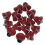 12 Pcs Football Boot Studs Rugby Studs Turf 13mm M5 Screw red 6