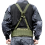 Buitensportuitrusting Combat Vest Accessoire Magazijntas Khaki 5