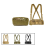 Buitensportuitrusting Combat Vest Accessoire Magazijntas Khaki 6