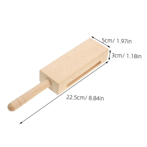 2 Sets Percussie Houten Ritme Instrument Muziekinstrumenten 1