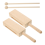 2 Sets Percussie Houten Ritme Instrument Muziekinstrumenten 1